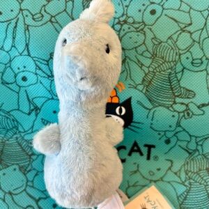 Jellycat fluffy seahorse